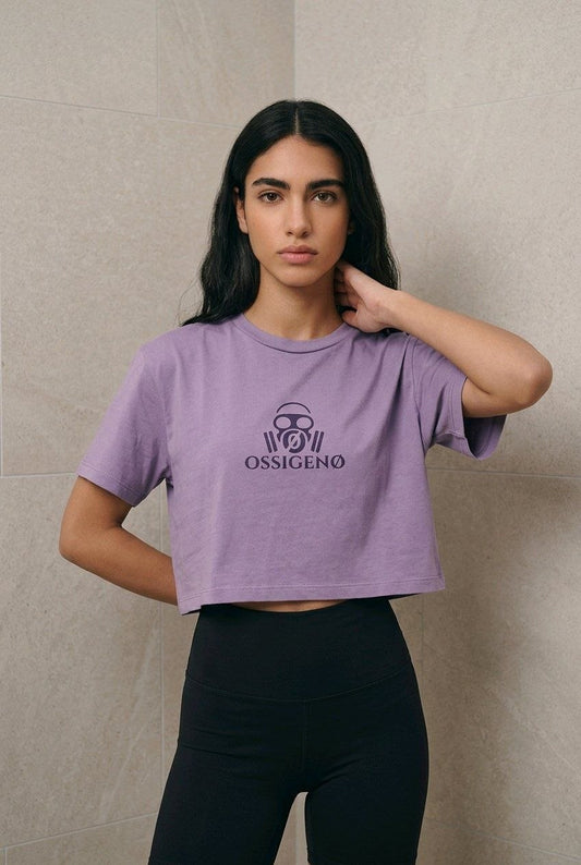 T-shirt over cropped  "Anubi" OSSIGENØ