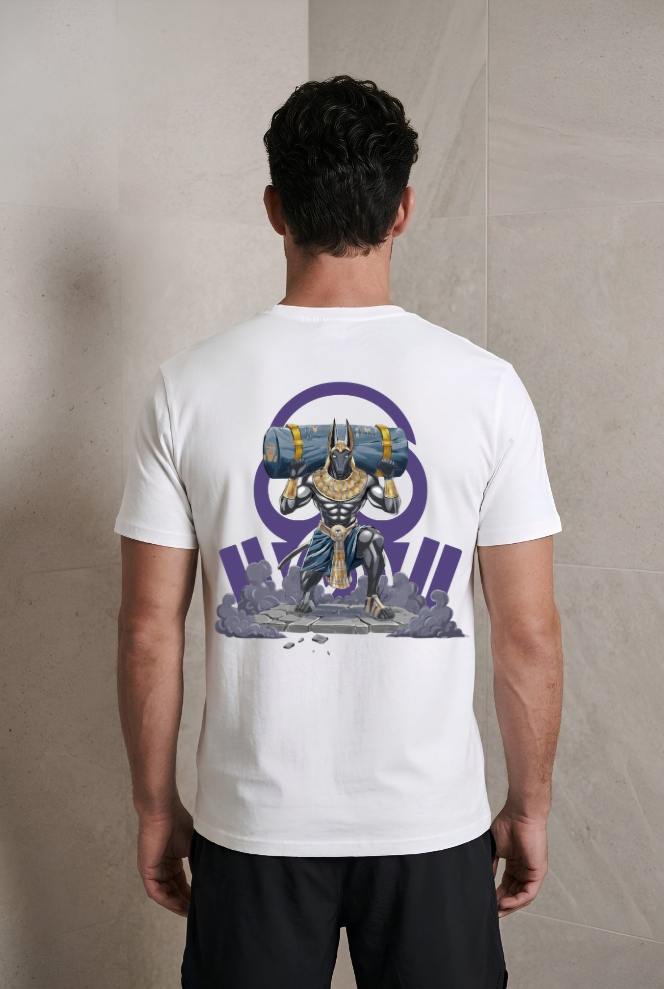 T-shirt regular  "Anubi" OSSIGENØ