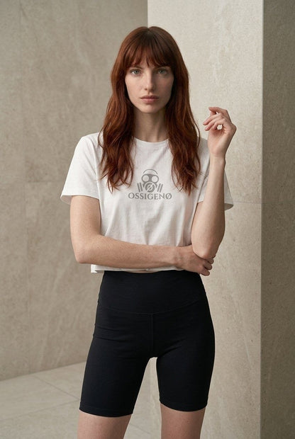 T-shirt over cropped  "Kali" OSSIGENØ