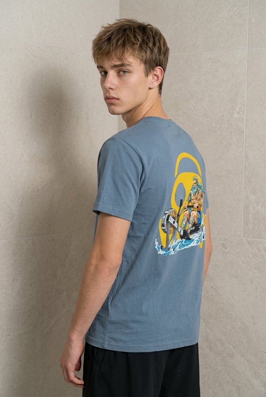 T-shirt regular  "Nettuno" OSSIGENØ