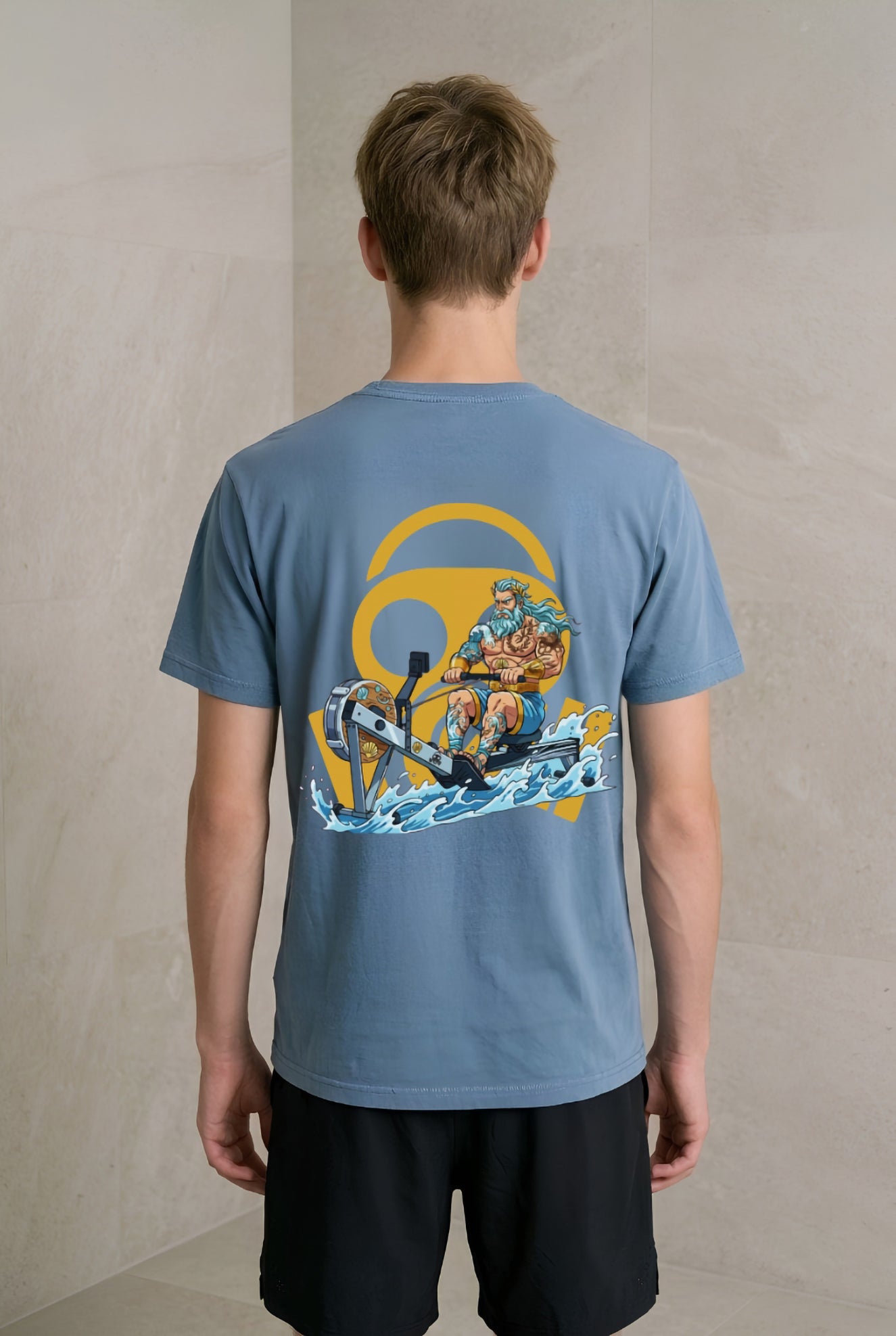 T-shirt regular  "Nettuno" OSSIGENØ