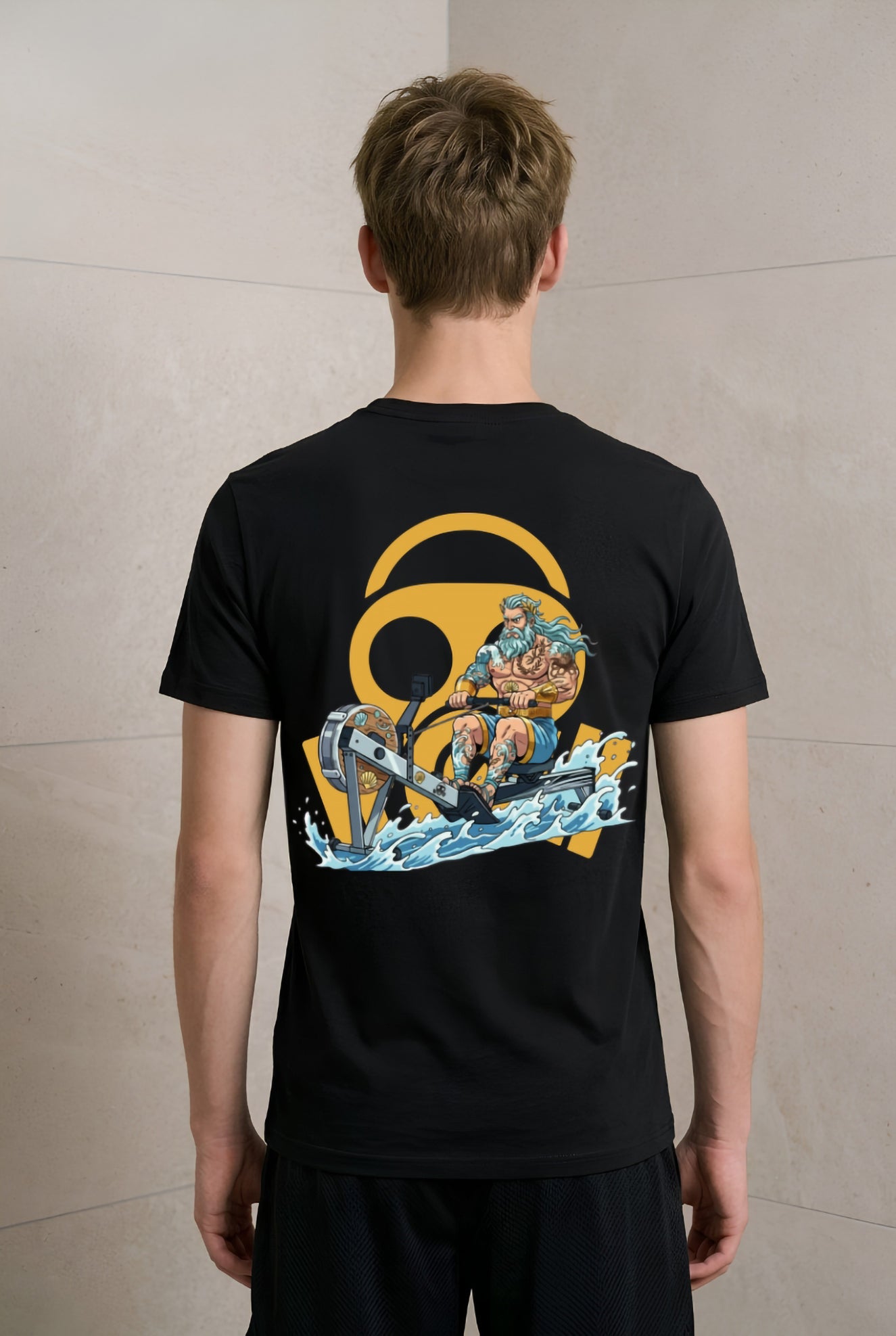 T-shirt regular  "Nettuno" OSSIGENØ