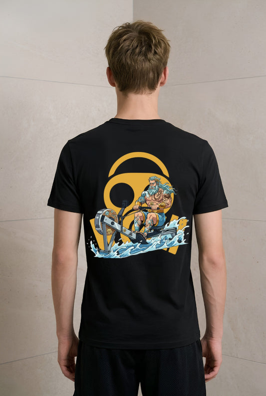 T-shirt regular  "Nettuno" OSSIGENØ