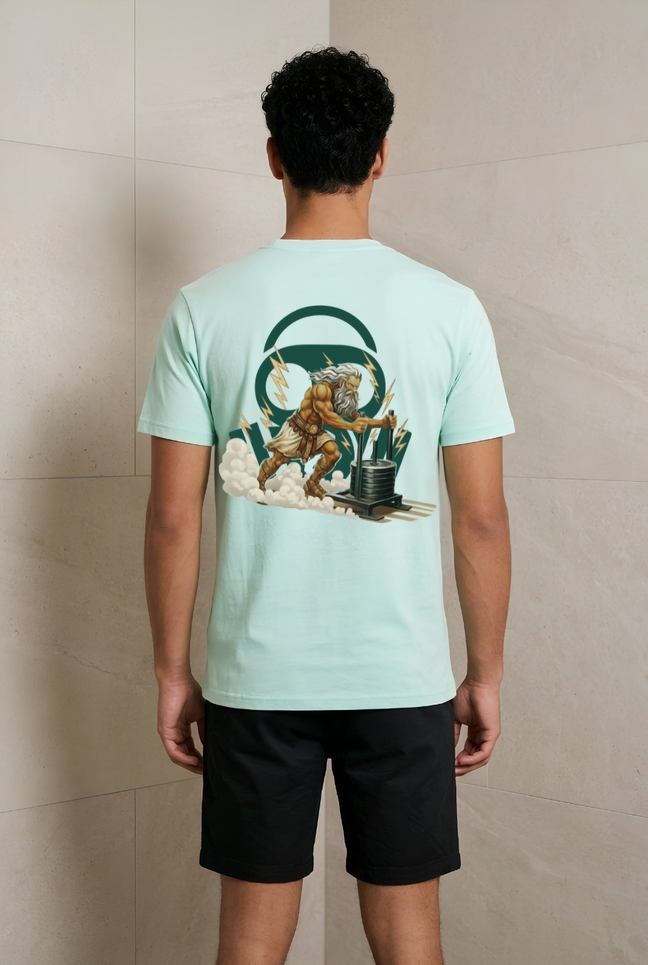 T-shirt regular  "Zeus" OSSIGENØ