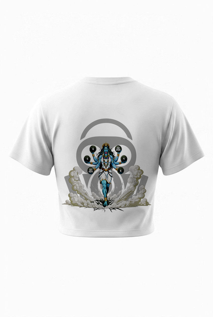 T-shirt over cropped  "Kali" OSSIGENØ