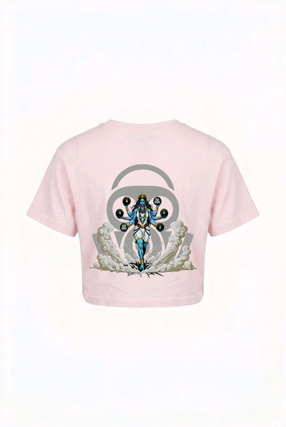 T-shirt over cropped  "Kali" OSSIGENØ