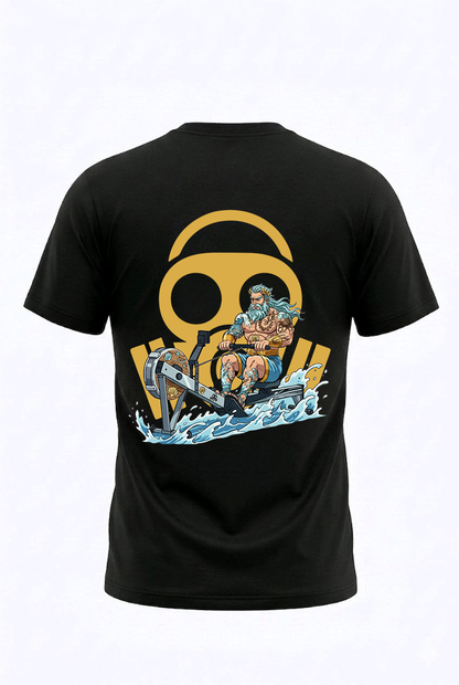 T-shirt regular  "Nettuno" OSSIGENØ